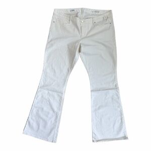 Women's Boot Cut Jeans - White